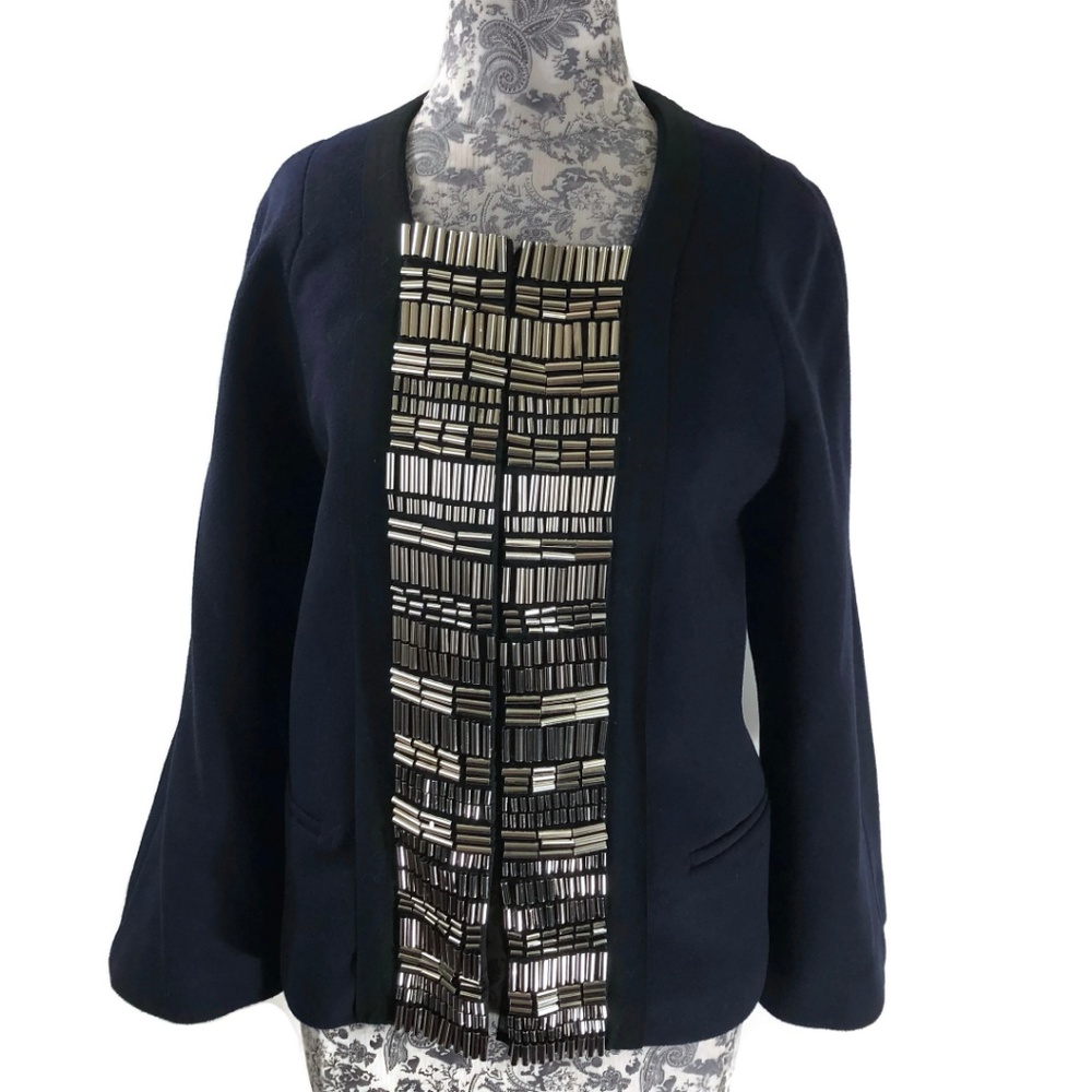 3.1 Phillip Lim | Blazer Embellishment Wool Silk